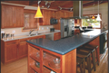 Open plan kitchen